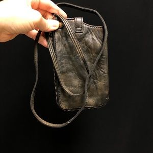 Free People iPhone purse leather